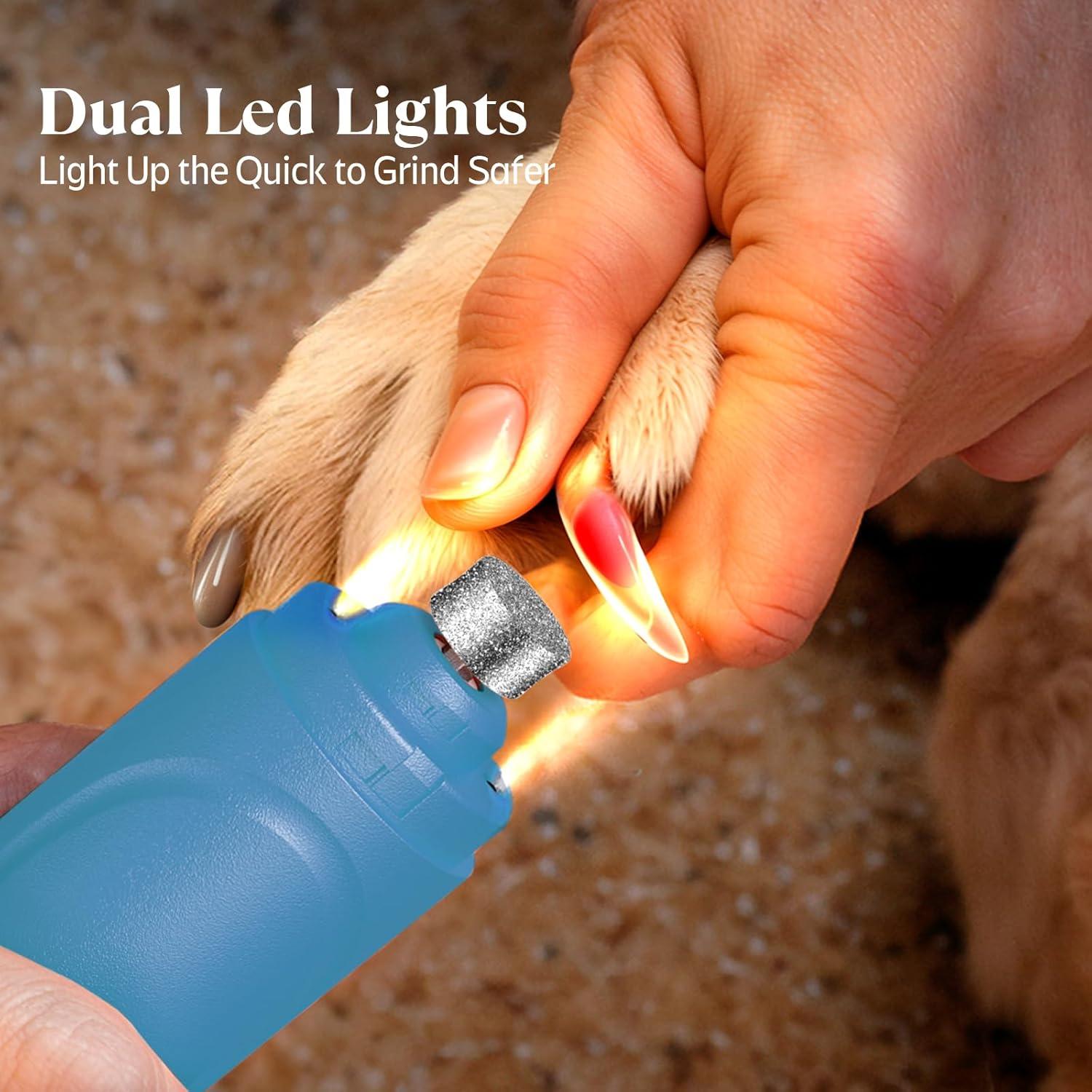 Amoladora de Uñas para Perros YABIFE NLQ-P007 Recargable 3 Velocidades