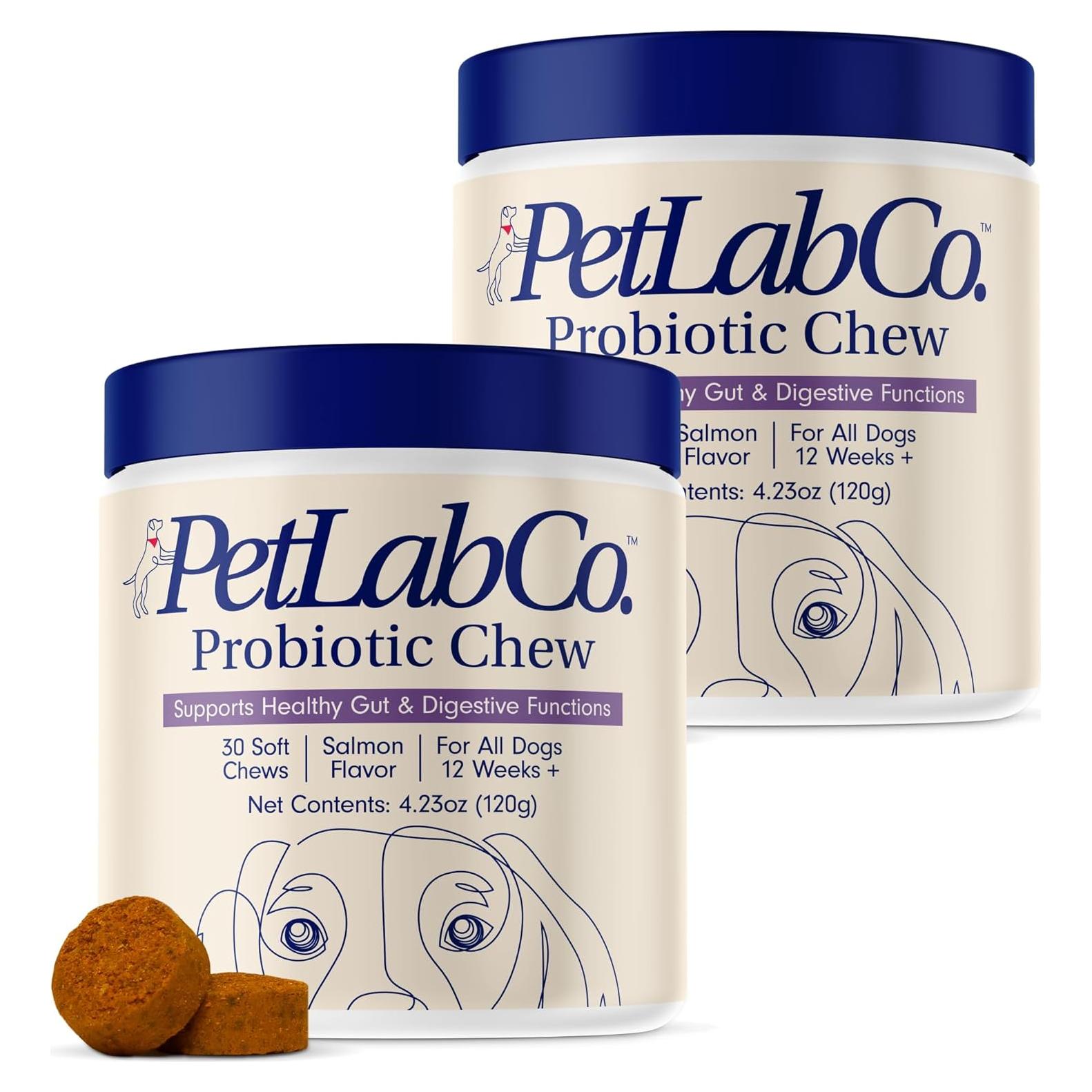 Probioticos para Perros PetLab Co. Sabor Salmón 30 Chews