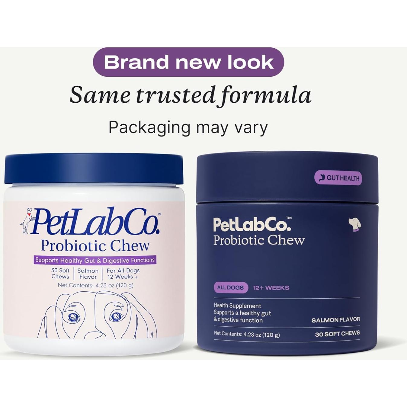 Probioticos para Perros PetLab Co. Sabor Salmón 30 Chews