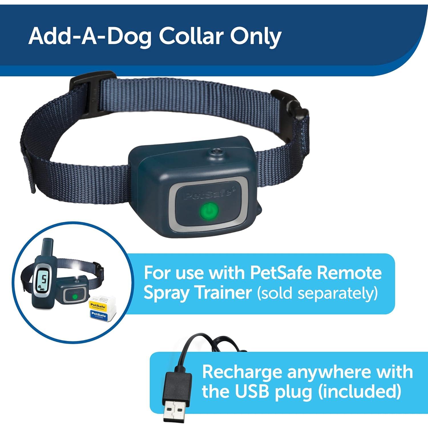 Collar de Entrenamiento Remoto PetSafe para 2 Perros - Spray, Tono y Vibración - Resistente al Agua