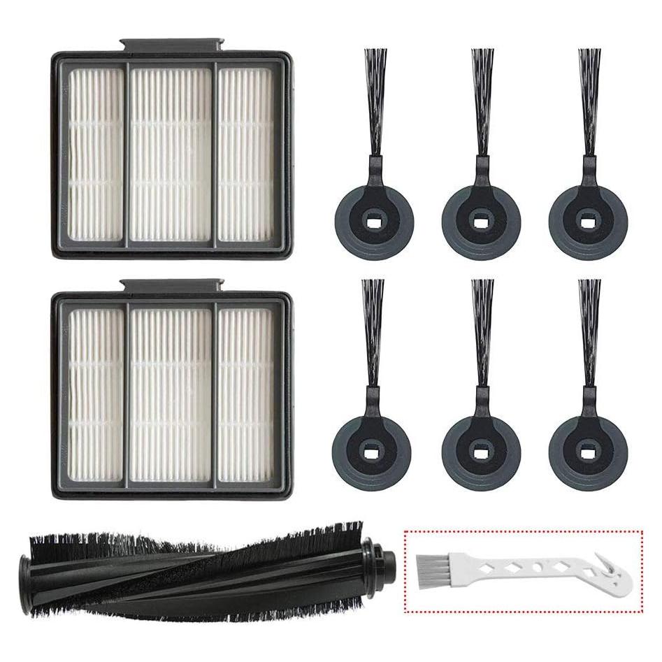 Lemige Paquete 10 Filtros y Cepillos para Aspiradora Shark