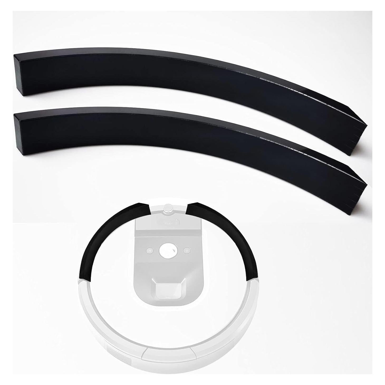 Extensor Parachoques PIAOLGYI 2 Pcs para Robot Aspiradora