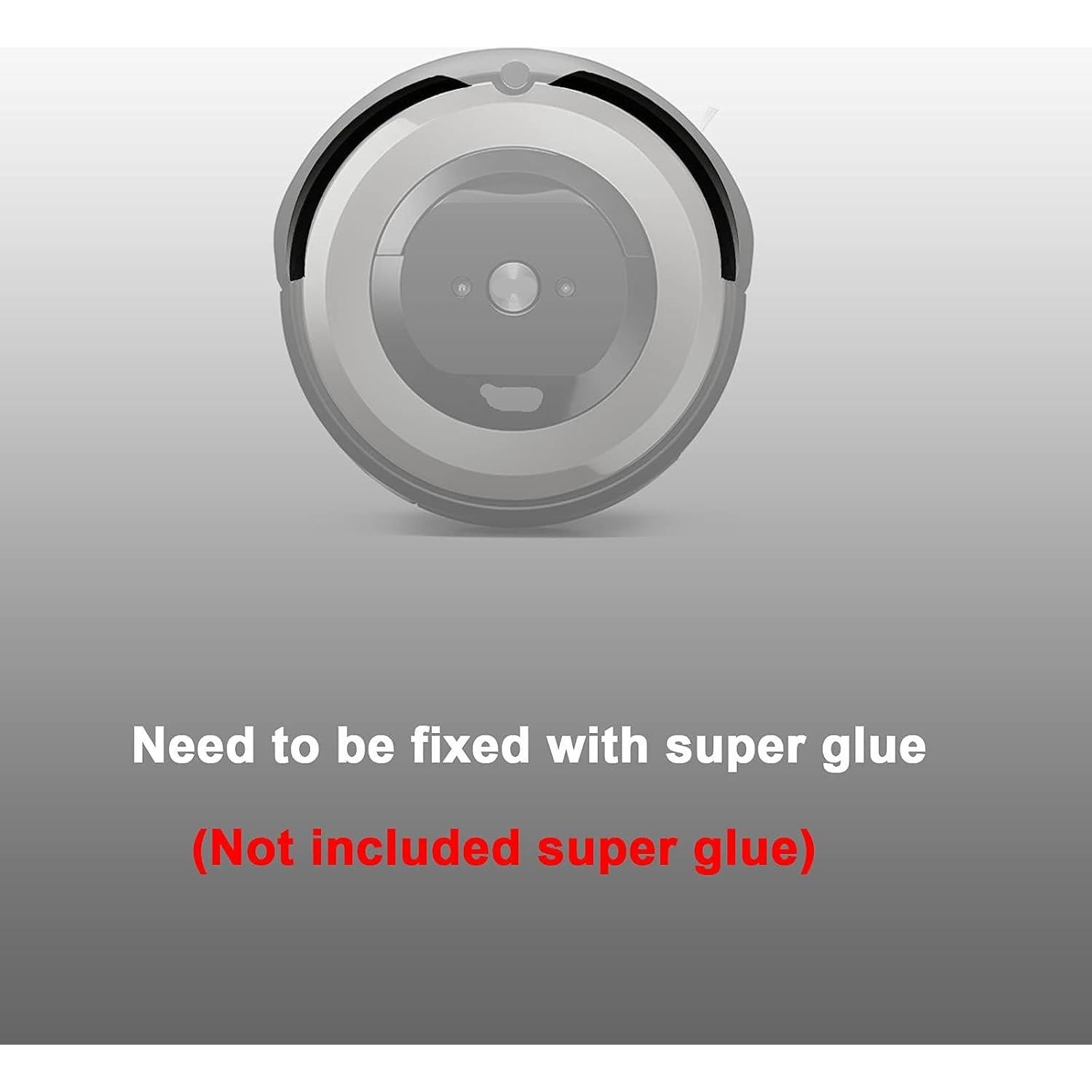 Extensor Parachoques PIAOLGYI 2 Pcs para Robot Aspiradora