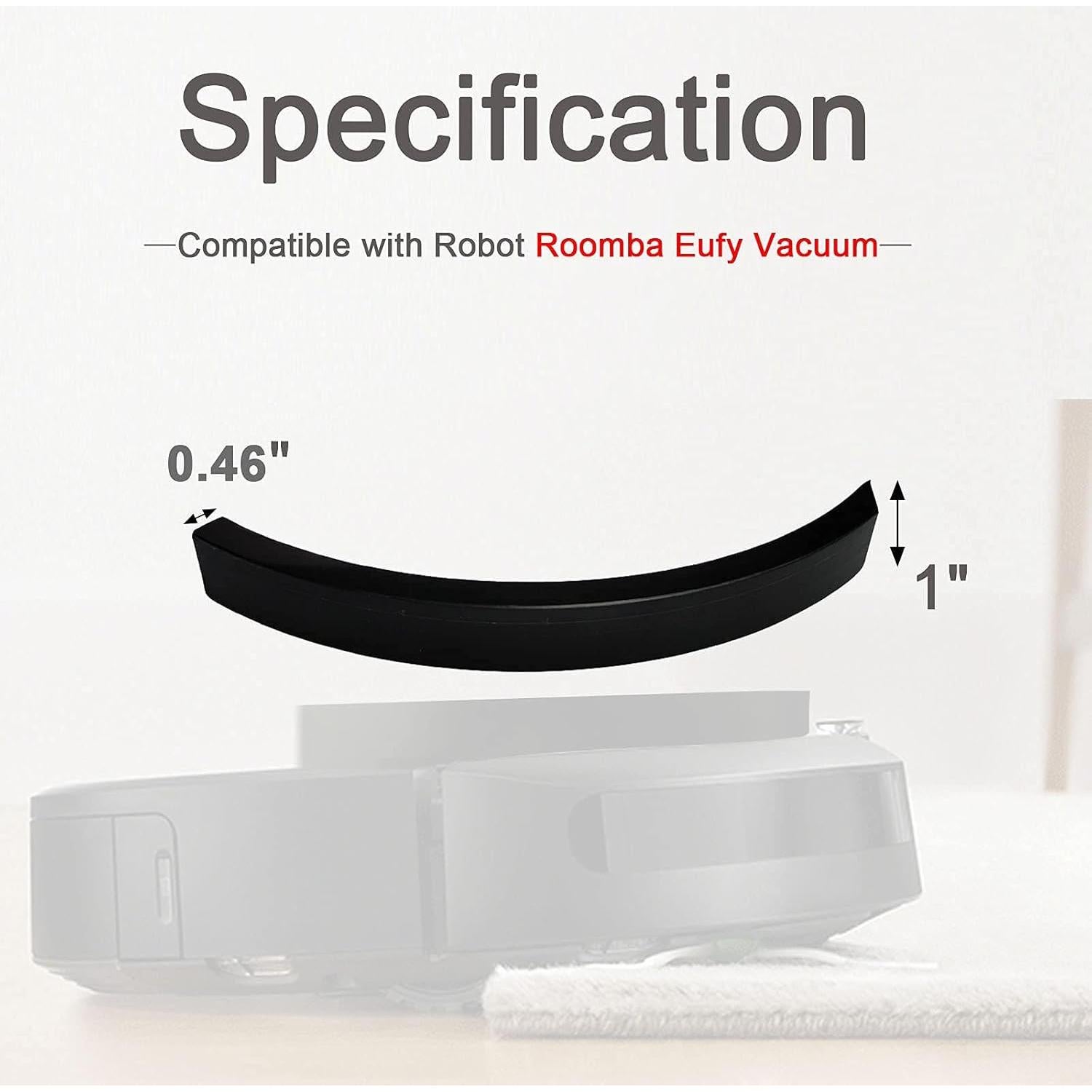 Extensor Parachoques PIAOLGYI 2 Pcs para Robot Aspiradora