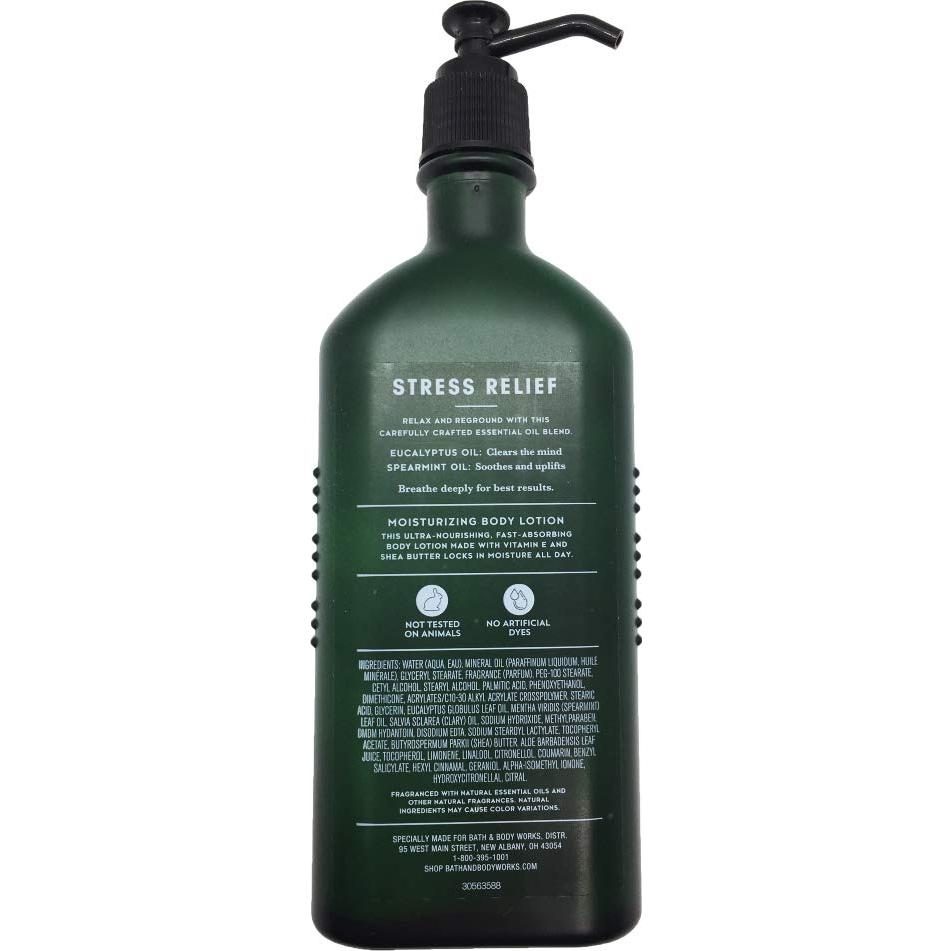 Loción Corporal Unisex Bath & Body Works Eucalipto-Menta 185 g