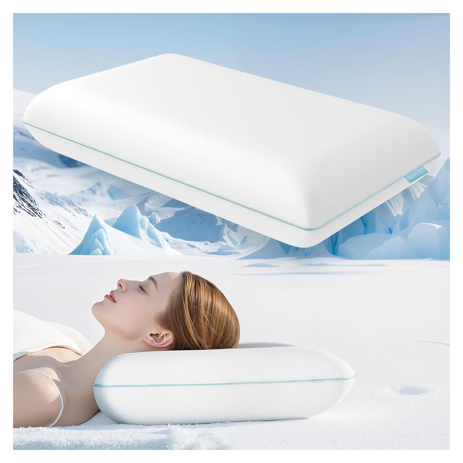 Almohada Cervical Releep RL-103 Espuma de Memoria 1.31 kg