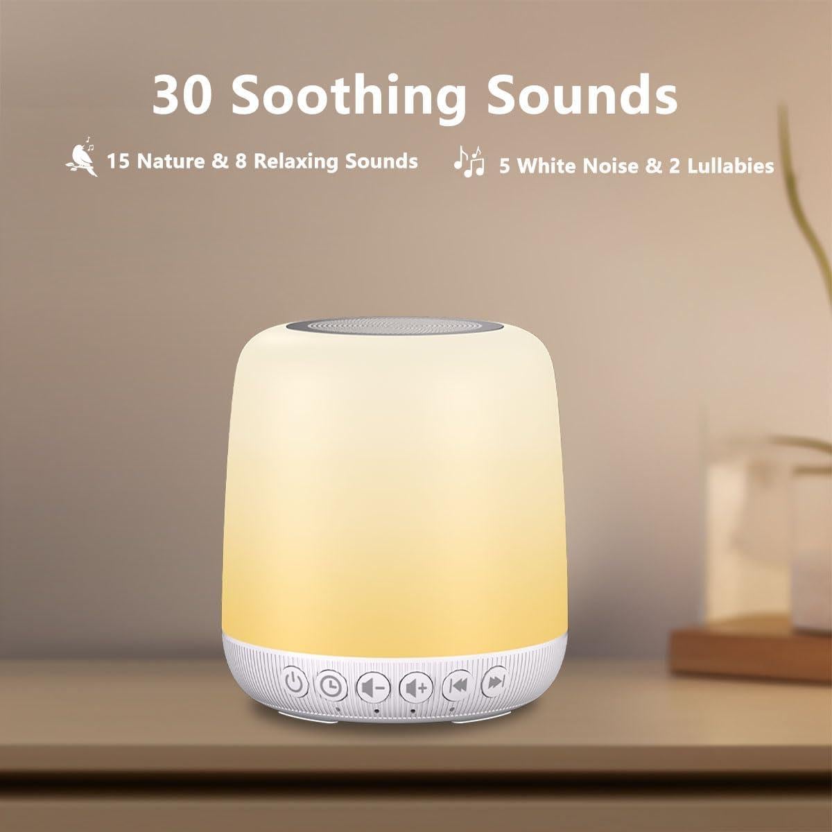 Máquina de Sonido Blanco Easysleep LWD-GB 30 Sonidos 12 Luces