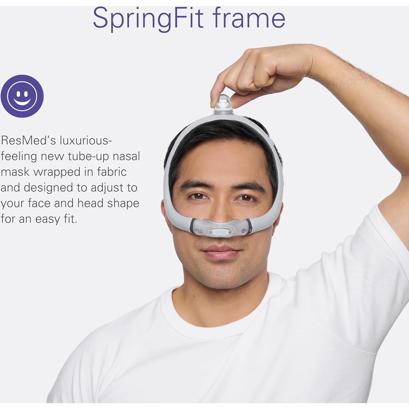 Máscara Nasal ResMed AirTouch N30i Sin Cinta - Pequeña