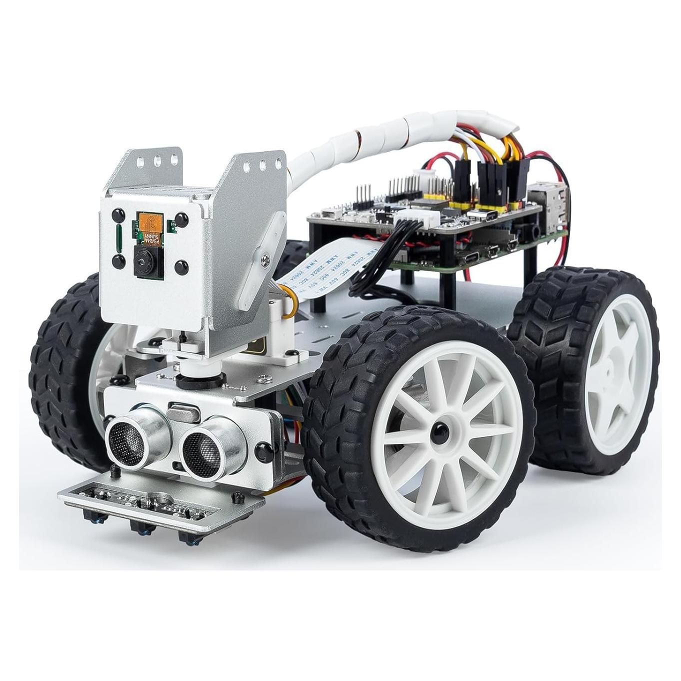 Kit Coche Robot AI PiCar-X SunFounder para Raspberry Pi 5/4/3B+