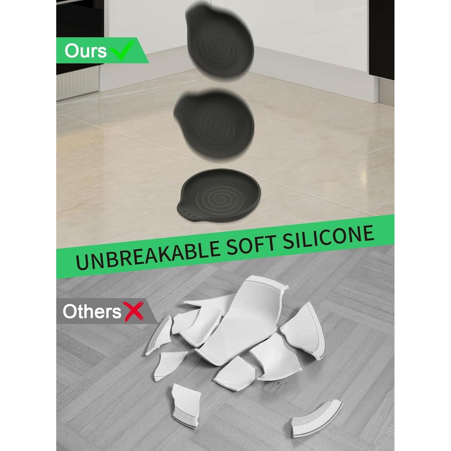 Soporte de Cuchara de Silicona LOMILD 15.5 cm Antideslizante