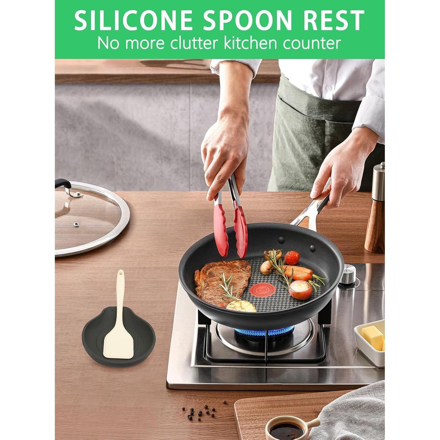 Soporte de Cuchara de Silicona LOMILD 15.5 cm Antideslizante