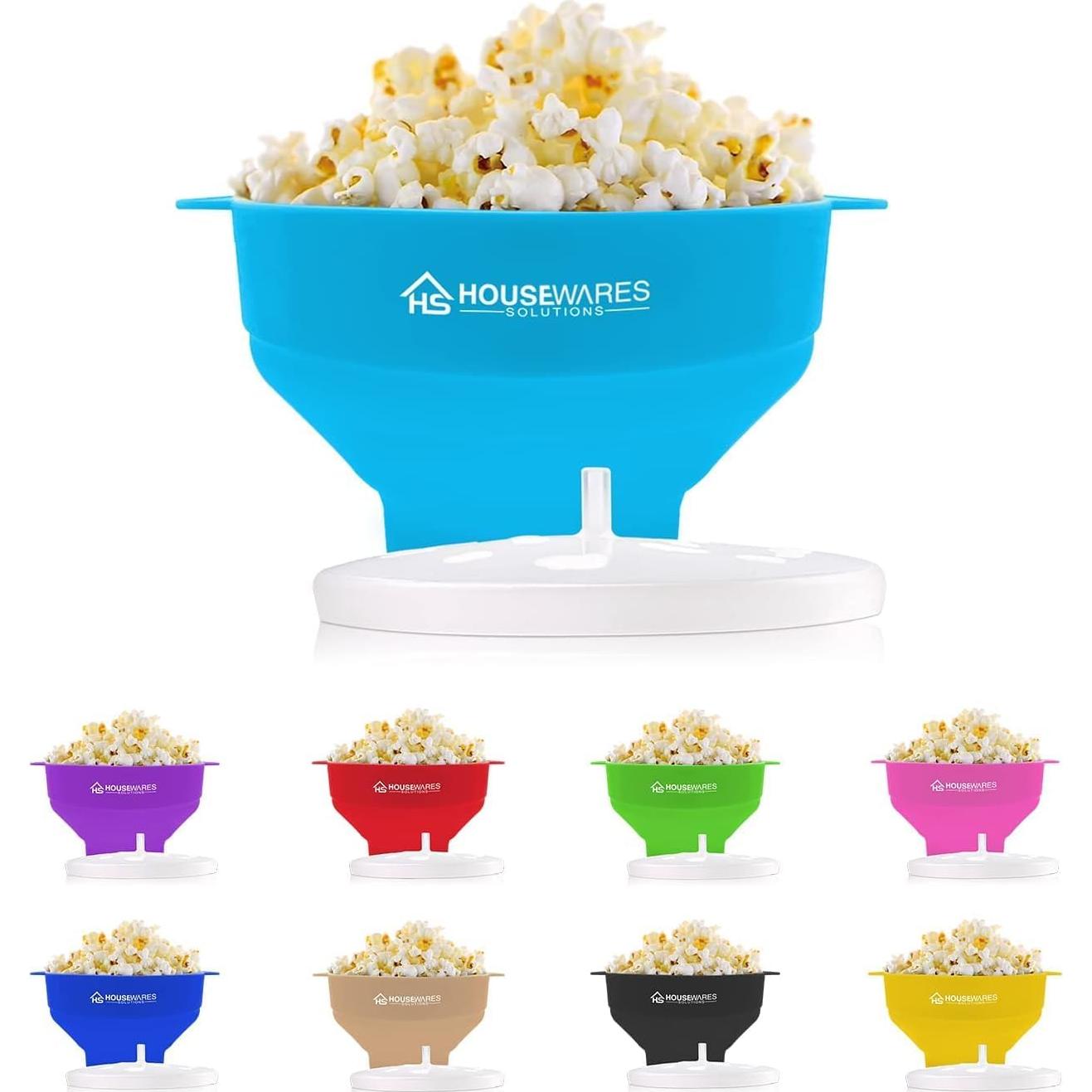 Tazón de Palomitas de Maíz BRENSTEN Silicona Colapsable 360g