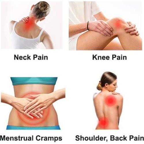 Almohada Térmica Koya Naturals de Semillas de Lino con Lavanda - 38x19cm - Color Púrpura