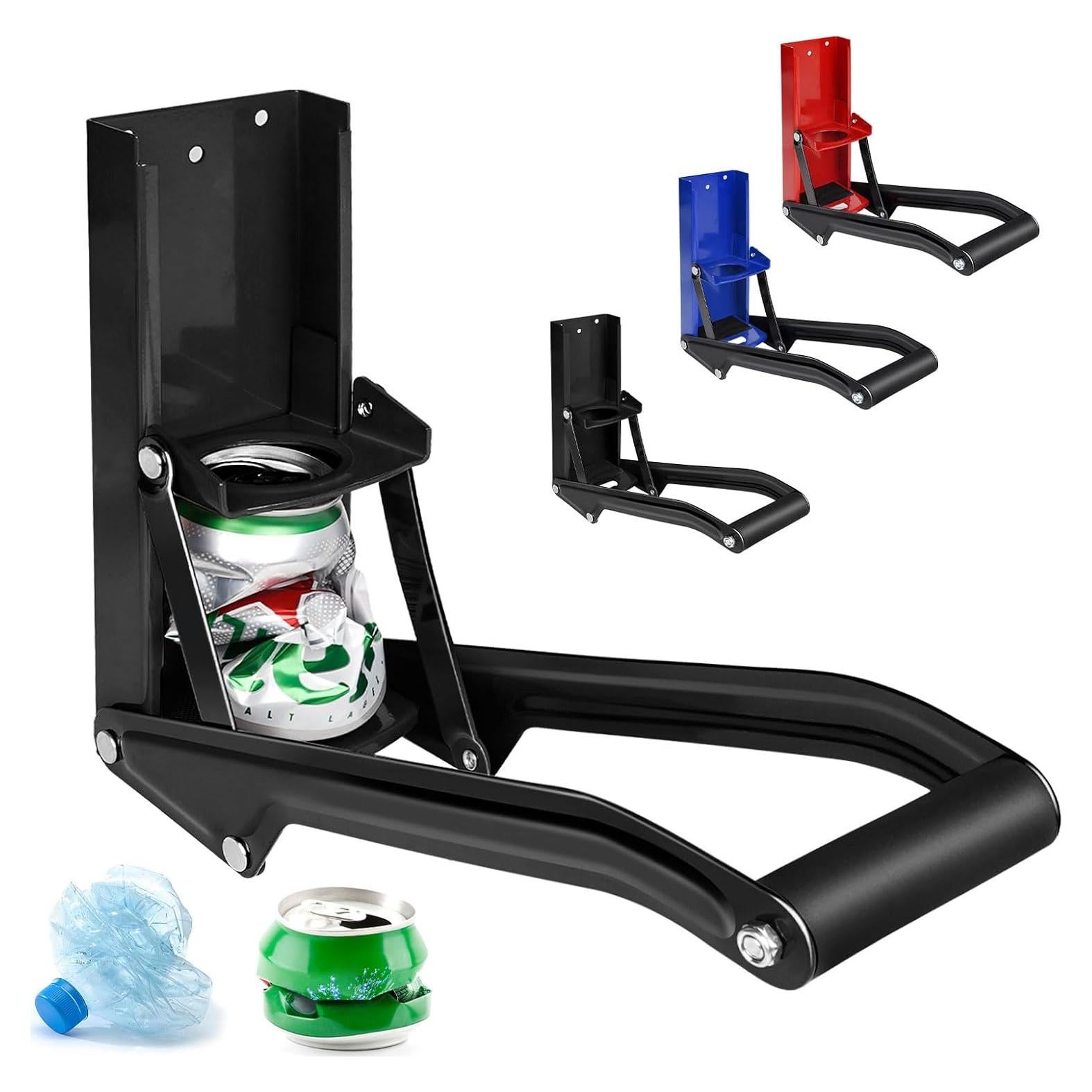 Trituradora de Latas GYE A1 Montada en Pared 0,47L Negra