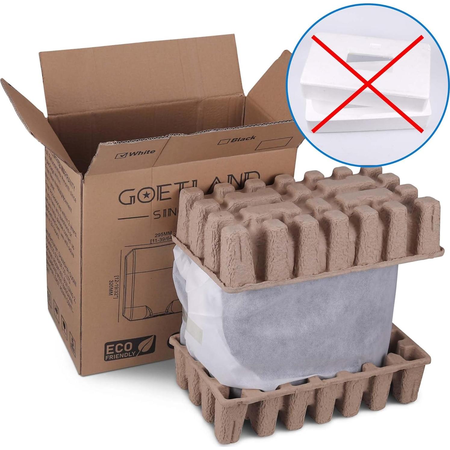 Secador de Manos Automático Goetland 1800W Acero Inoxidable Pack 2