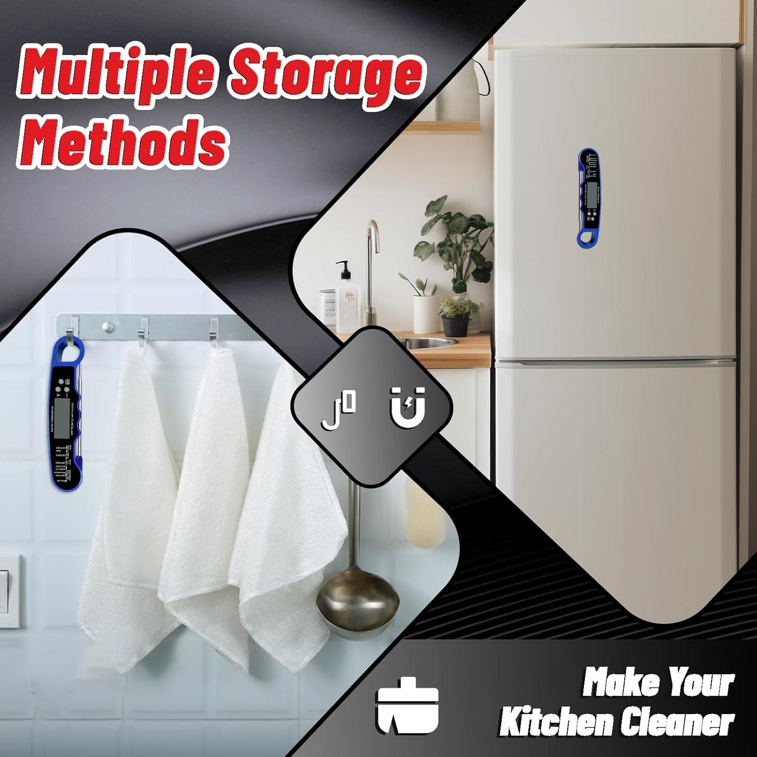 Termómetro Digital de Carne PAWPRO IP67, Lectura Instantánea