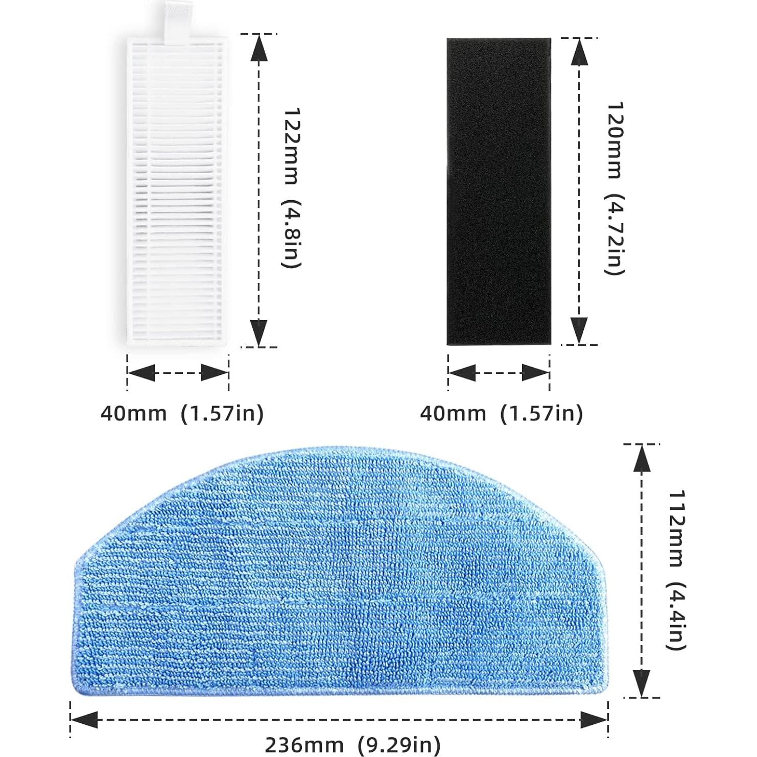 Accesorios para Aspiradora Robótica Tikom G8000 y más