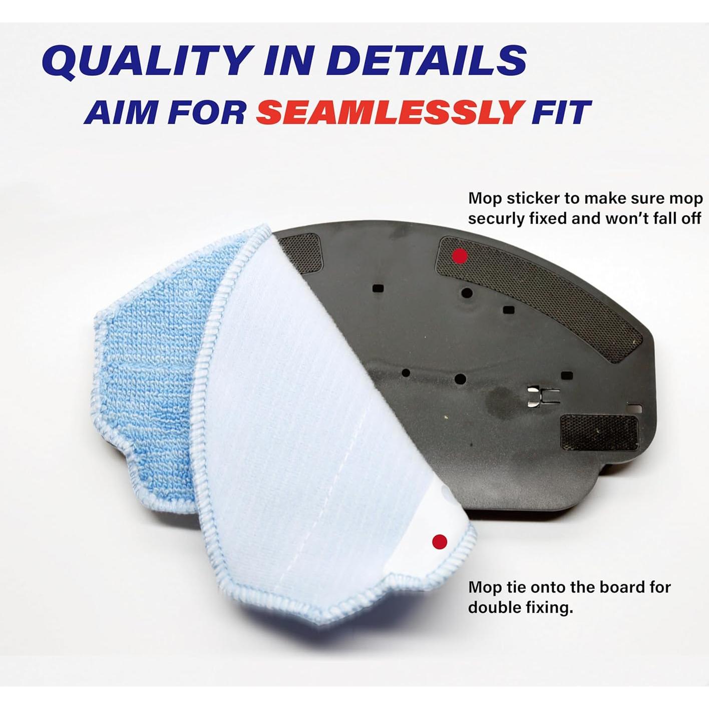 Repuestos Aspiradora Robot Piegricdiat BR150/BR151 3 Paños