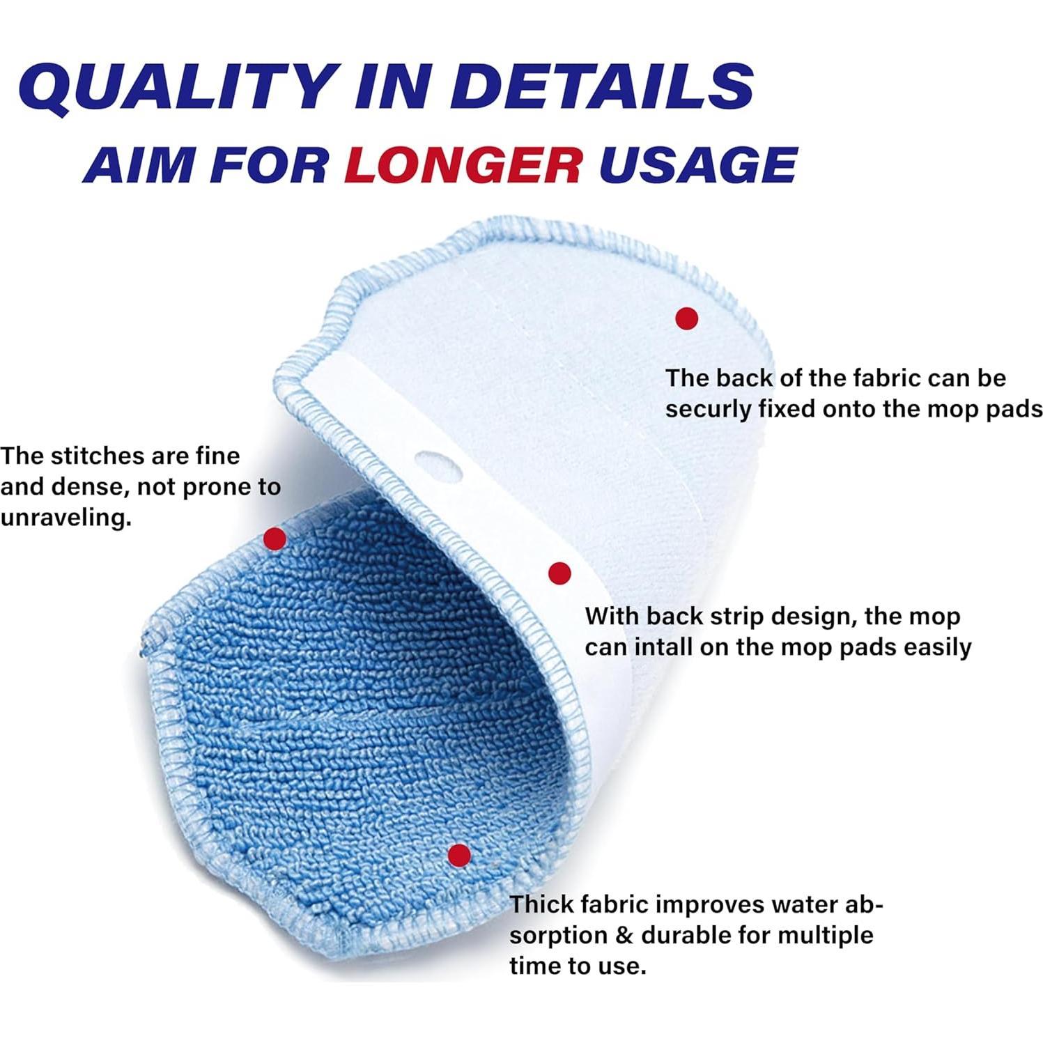 Repuestos Aspiradora Robot Piegricdiat BR150/BR151 3 Paños