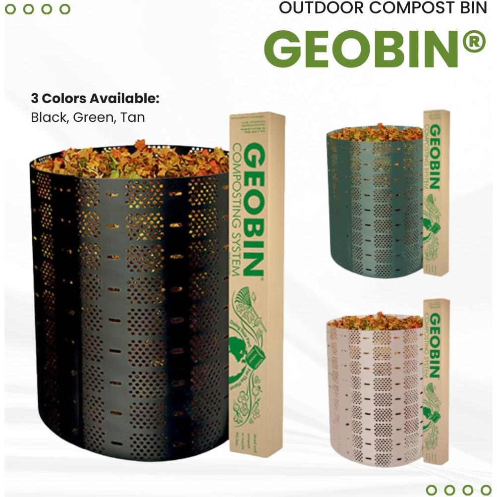 Contenedor de Compostaje GEOBIN 216 L Expandible para Jardín