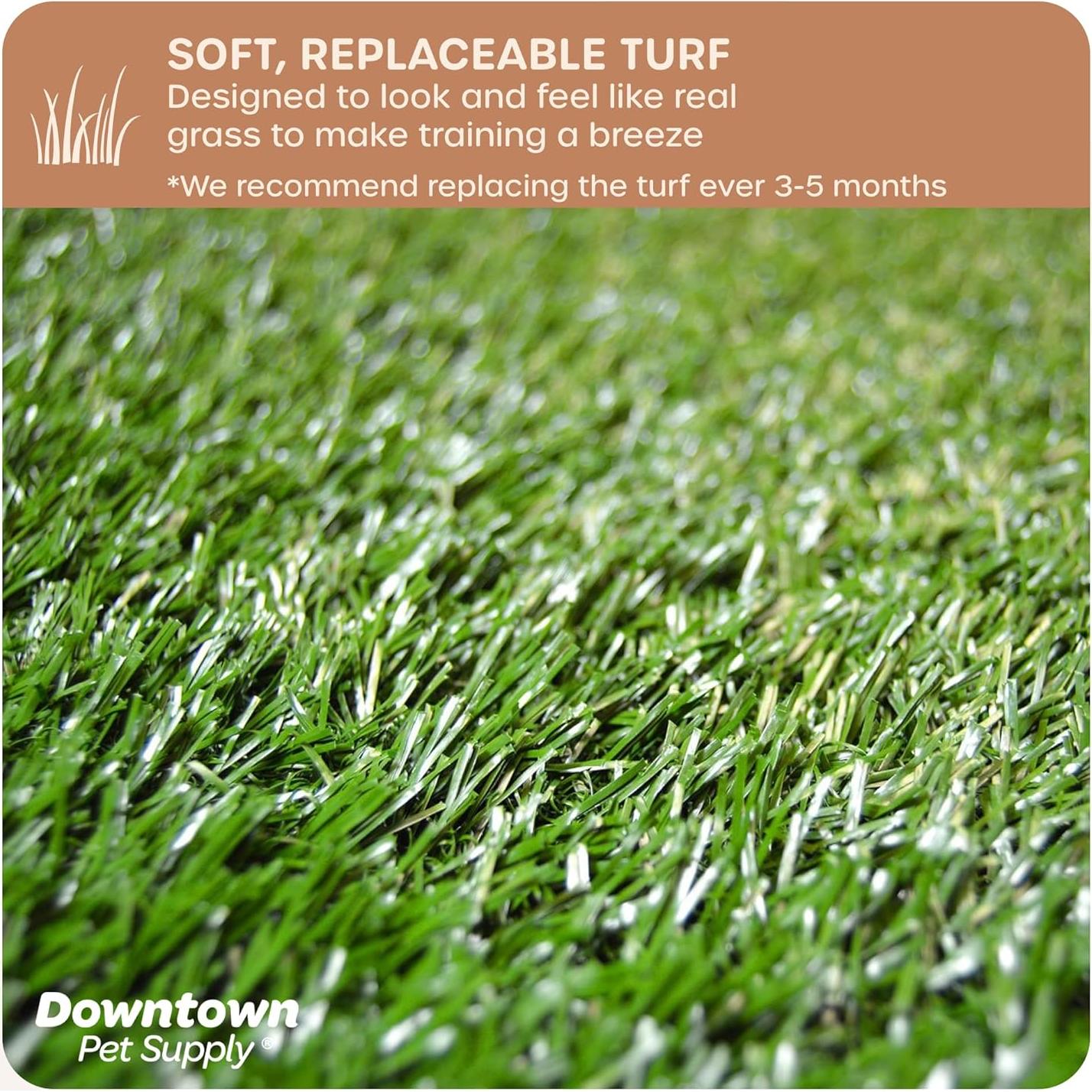 Alfombrilla de Césped para Perros Downtown Pet Supply 63x51cm