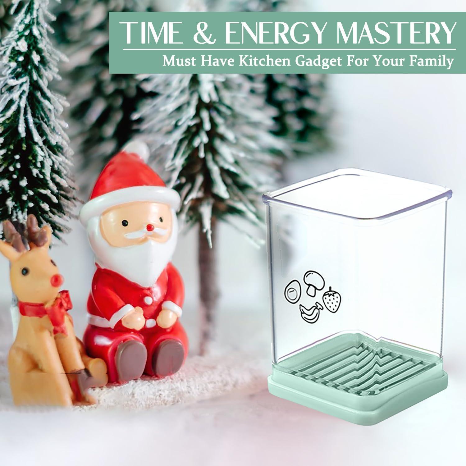 Cortador de Frutas ERHIRY de Acero Inoxidable Antideslizante