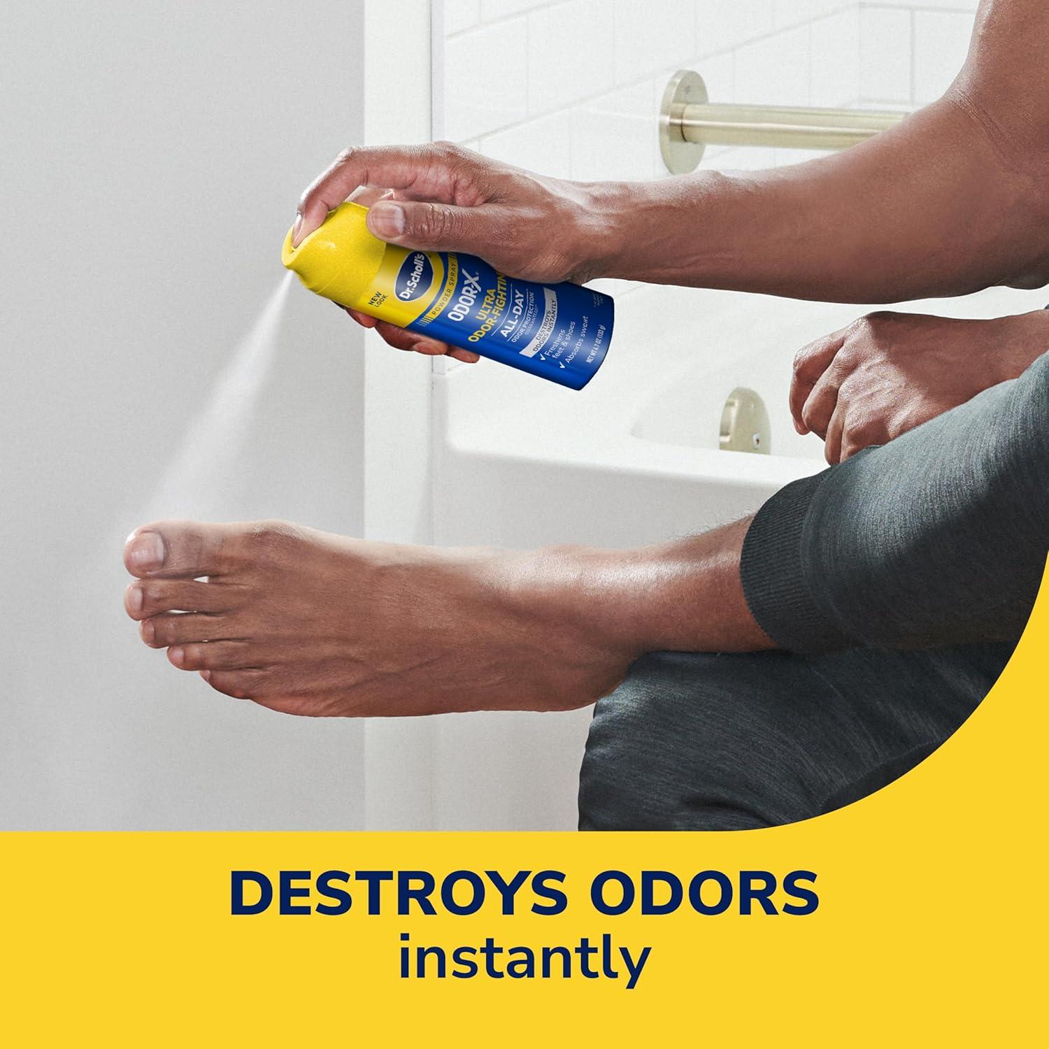 Spray en Polvo Anti-Olor Dr. Scholl's Odor-X 133.2 g