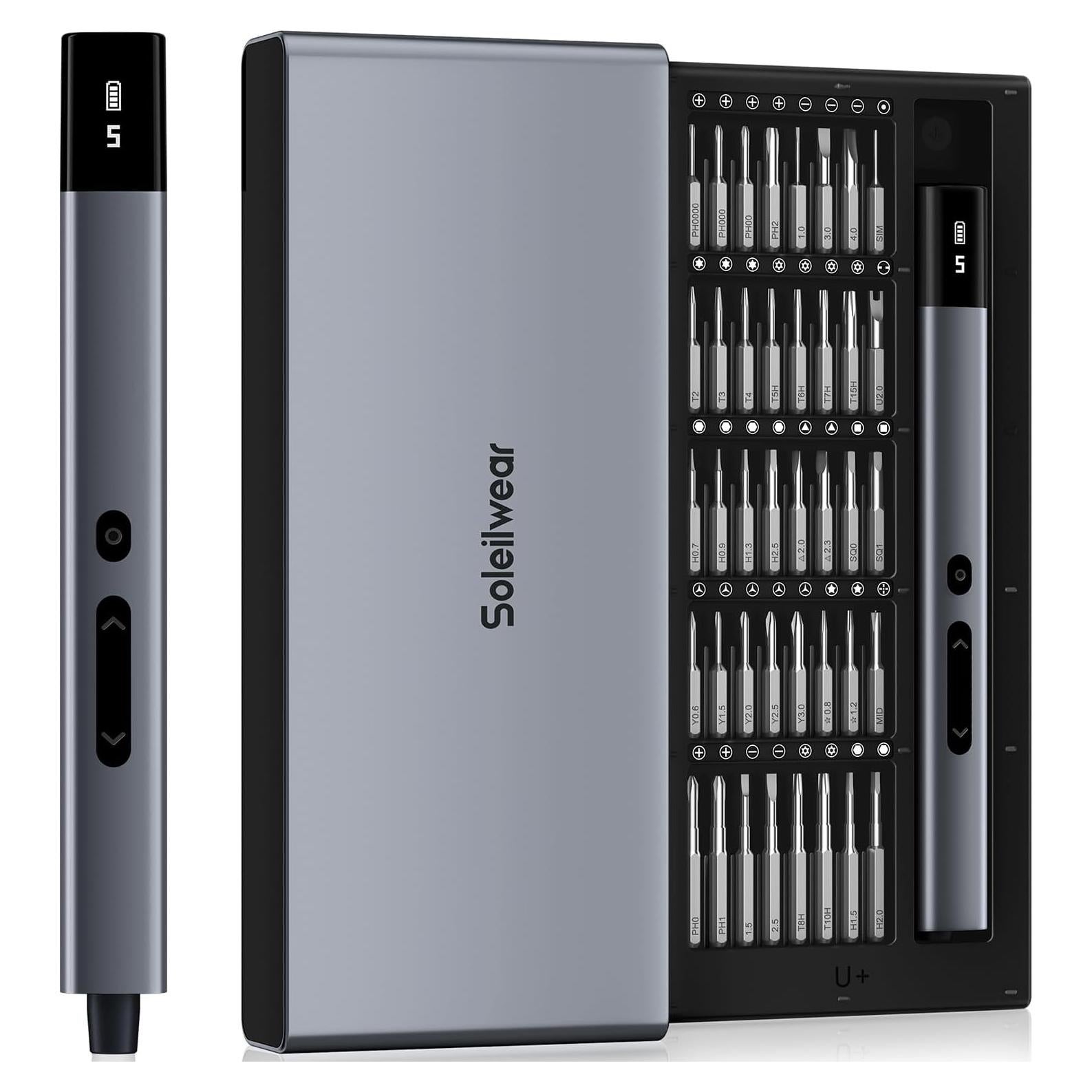 Destornillador Eléctrico Mini Soleilwear Y1 50 en 1 0.75N.m