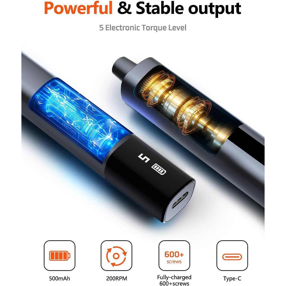 Destornillador Eléctrico Mini Soleilwear Y1 50 en 1 0.75N.m