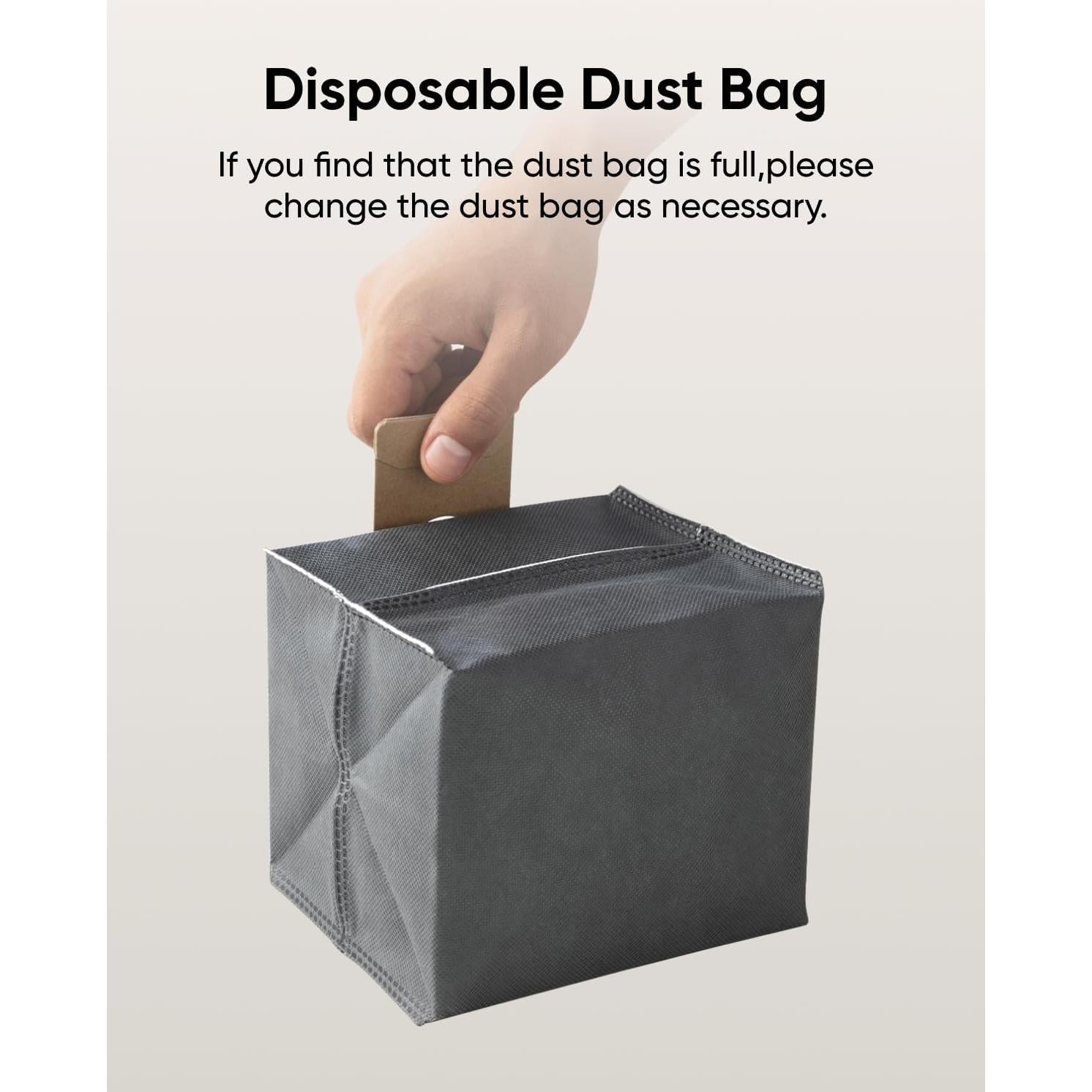 Bolsas de Polvo eufy para Aspiradora Robot X10 Pro Omni