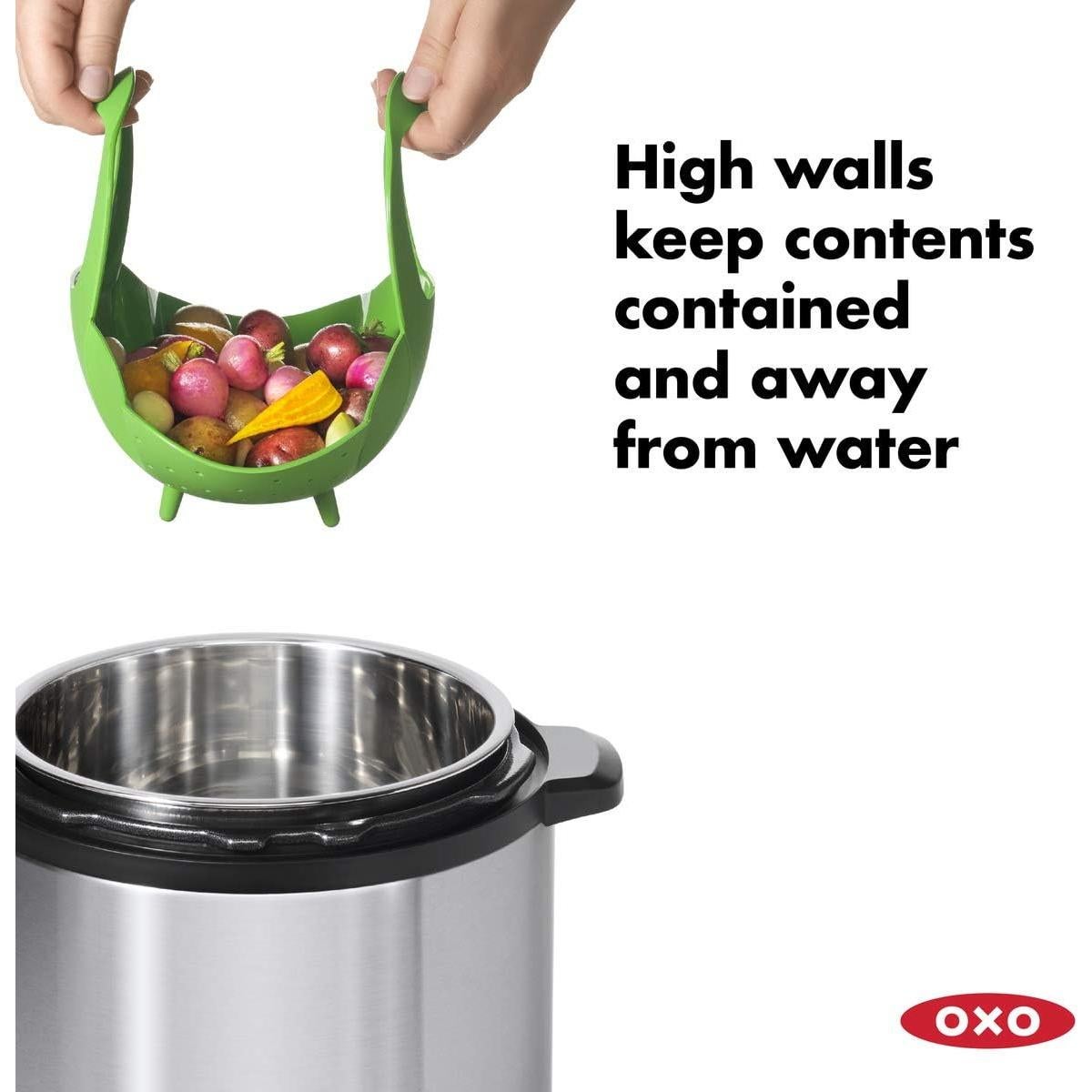 Vaporera de Silicona OXO Good Grips Mediana 18.4x9.5 cm