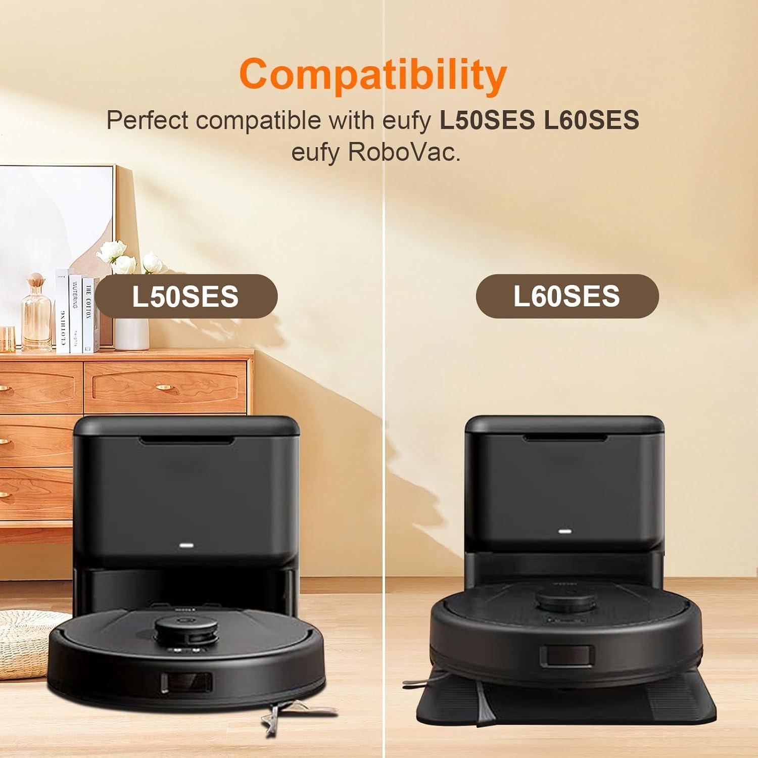 20 Bolsas de Vacío Lichelete para Eufy L50 L60 2.5L