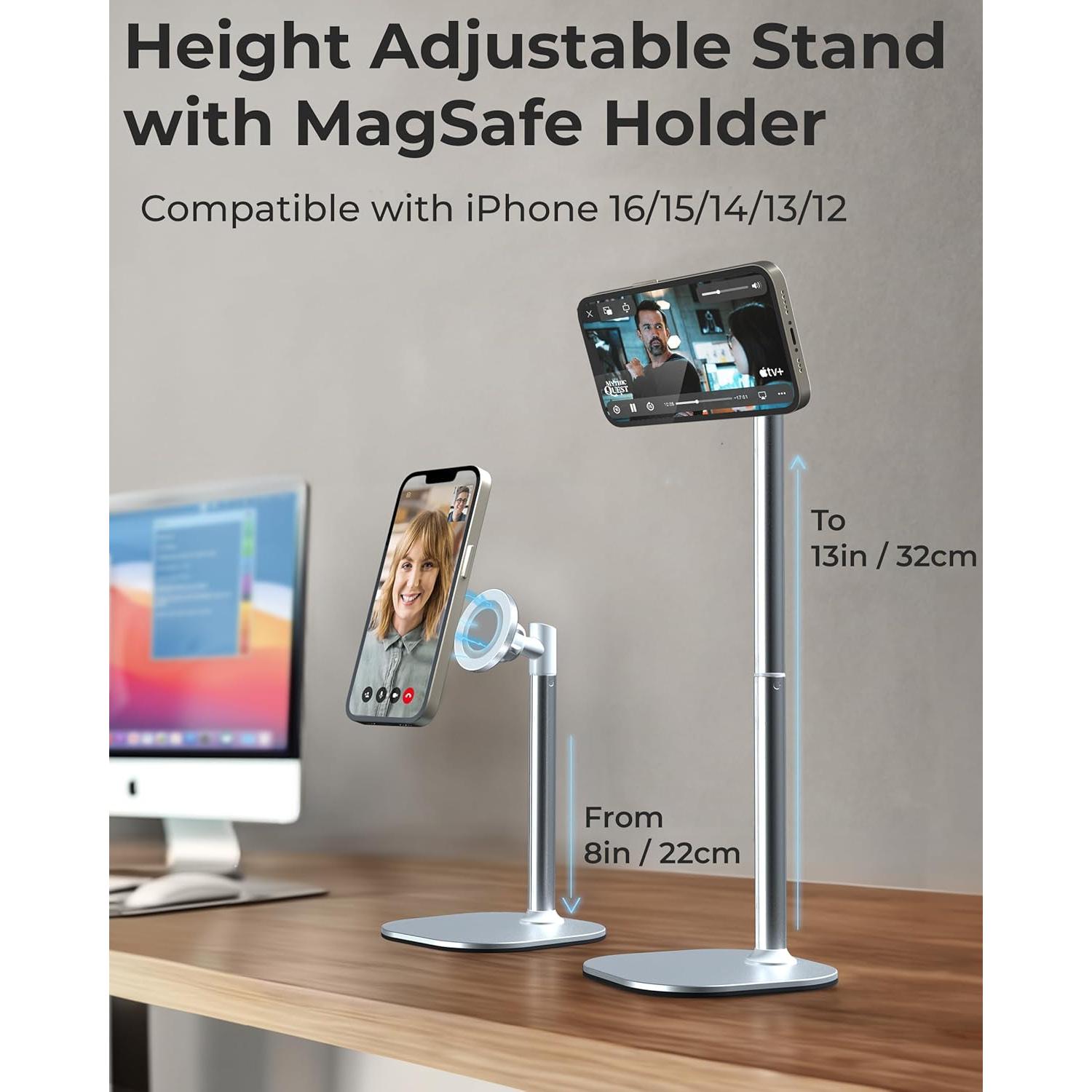 Soporte Magnético Cooper MagStand para iPhone Ajustable 32.99cm