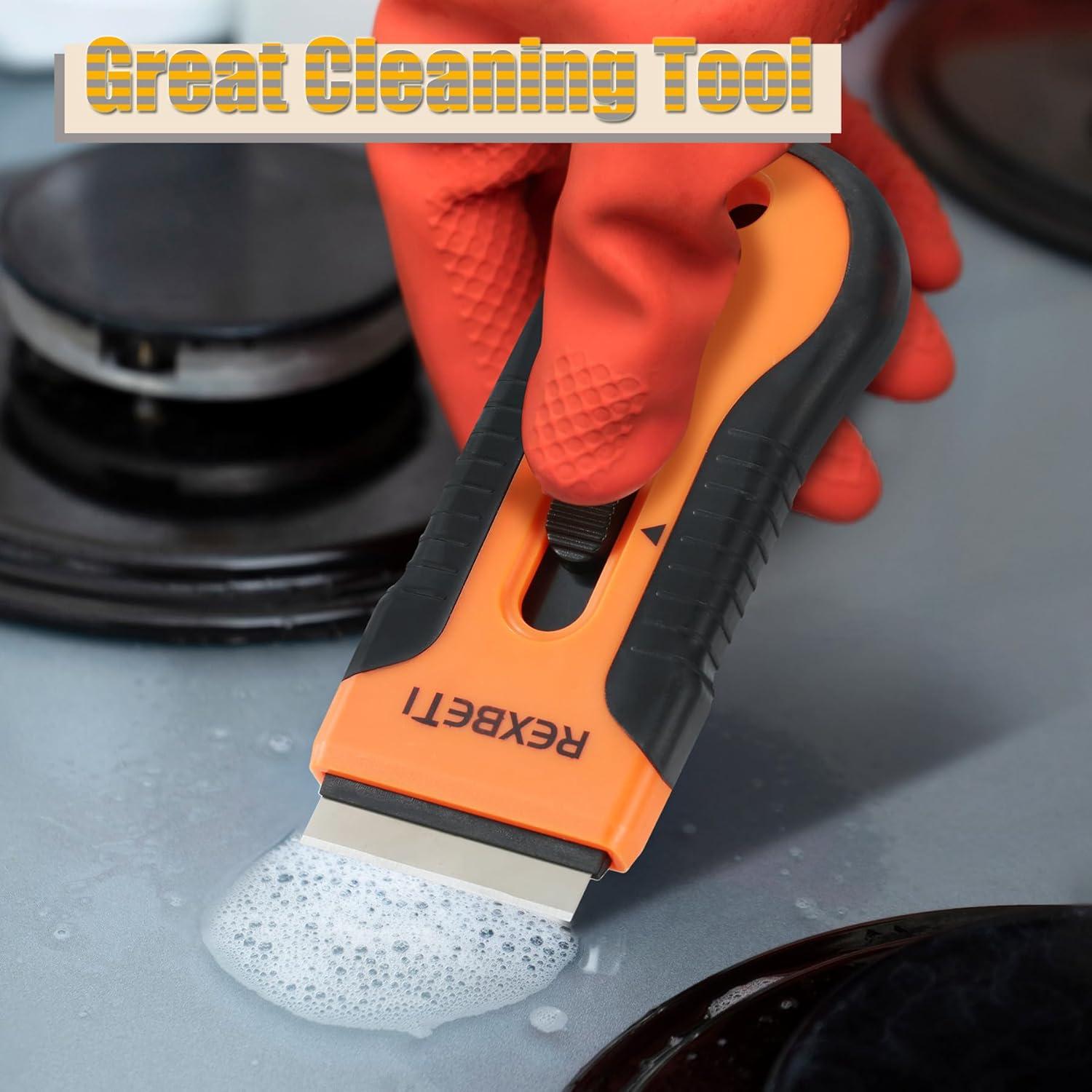 Juego de Raspadores REXBETI con 240 Cuchillas - 8 Raspadores