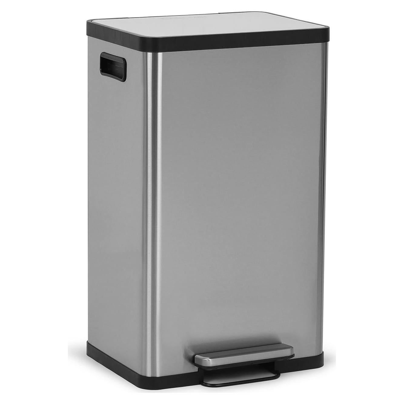 Cubo de Basura Simpli-Magic 50L Acero Inoxidable con Pedal