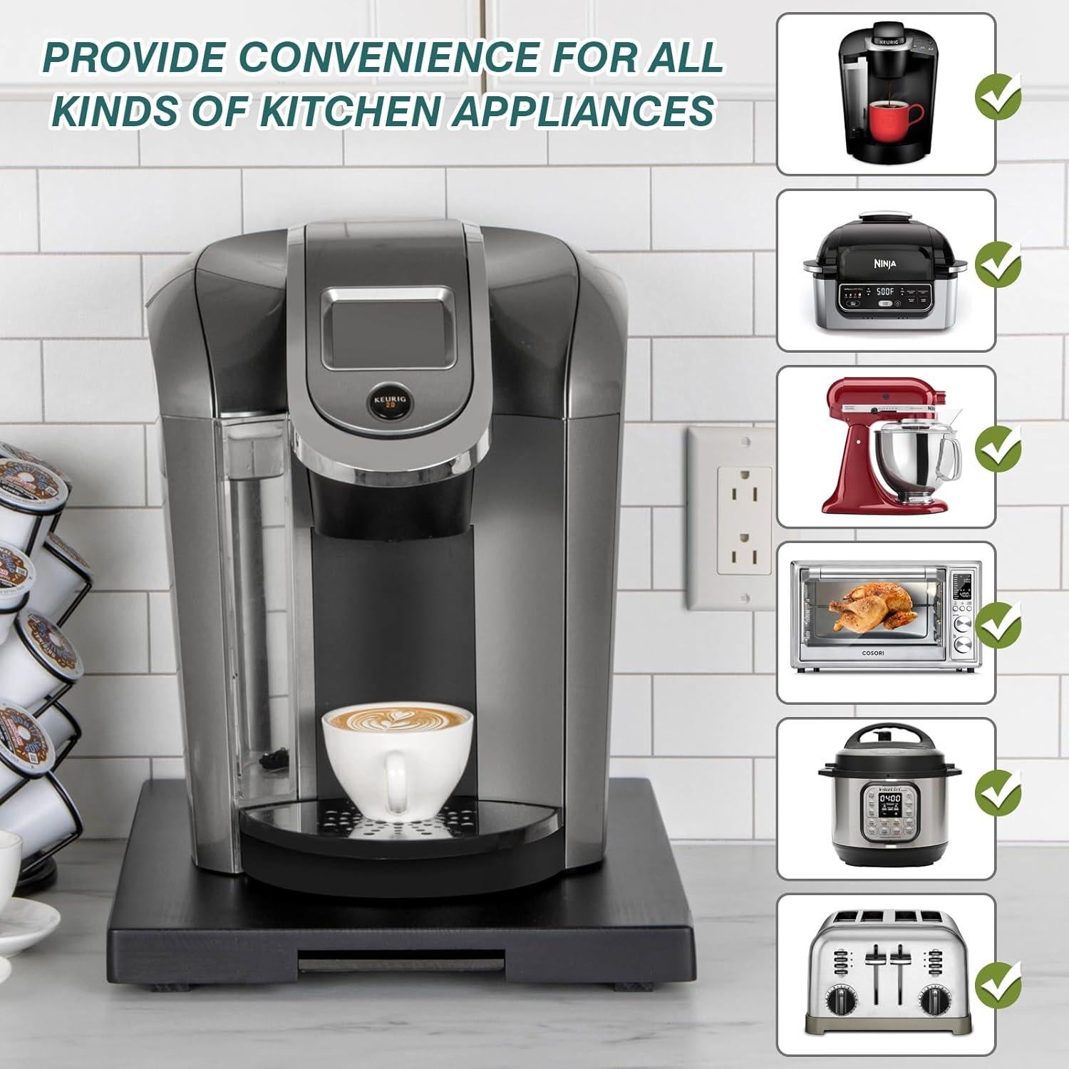 Deslizador de Electrodomésticos ANBOXIT CB-D Madera 16.43 kg