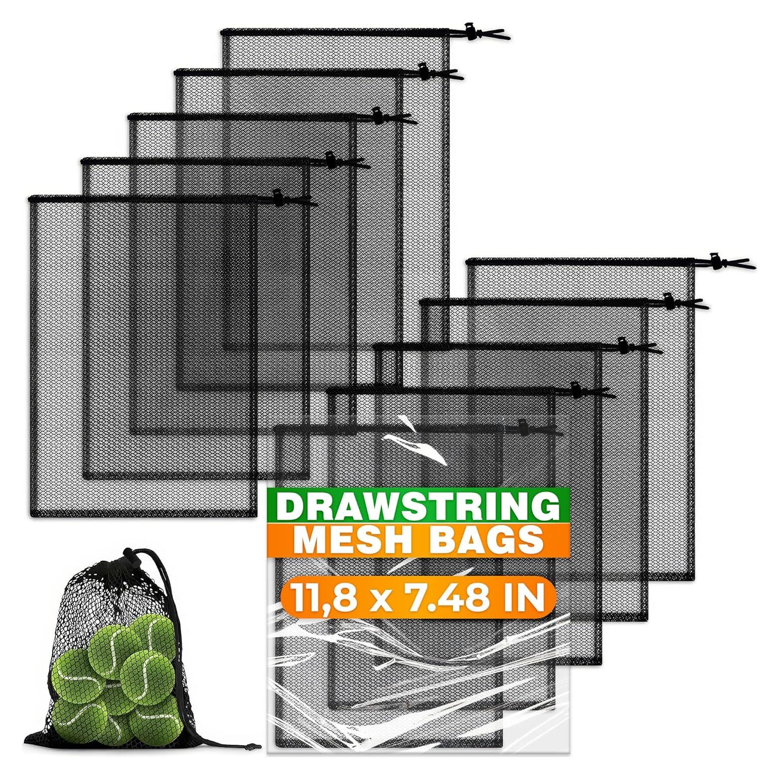 10 Bolsas de Malla Nylon The Little Green Change 29x19cm