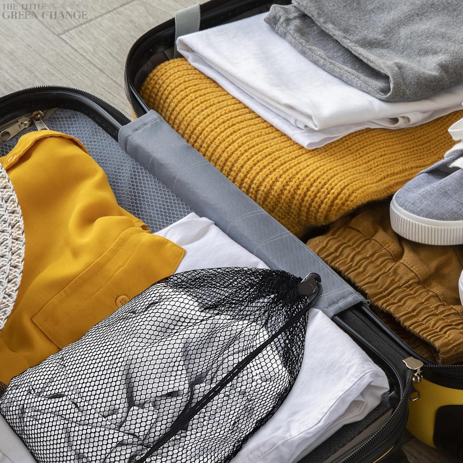 10 Bolsas de Malla Nylon The Little Green Change 29x19cm