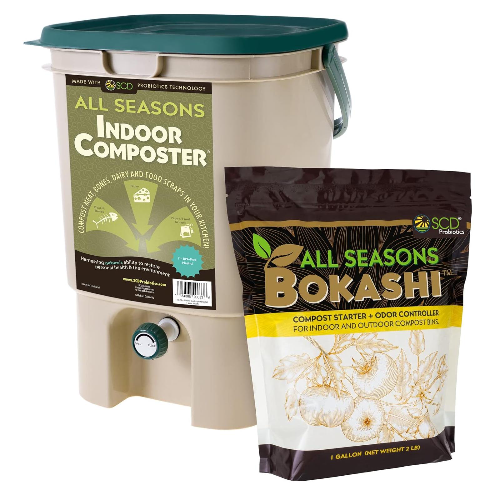 Kit de Compostaje en Interiores SCD Probiotics 5 Galones