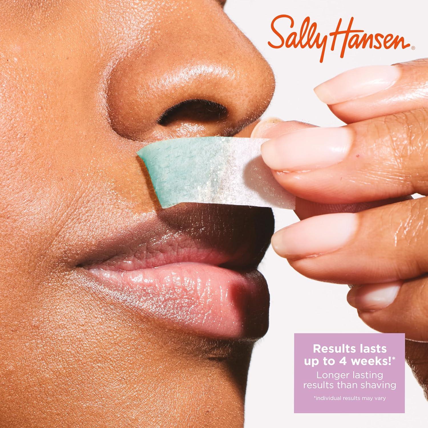 Kit de Cera Tiras Cortar y Usar Sally Hansen 10 Unidades