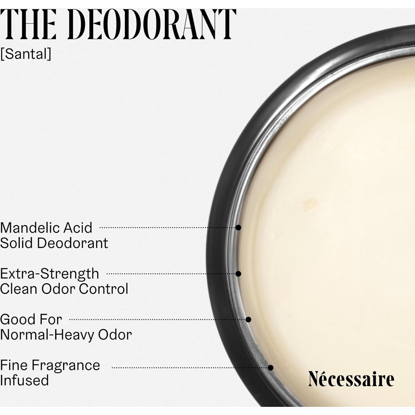 Set de Cuidado Corporal Nécessaire - Gel, Loción y Desodorante Sándalo