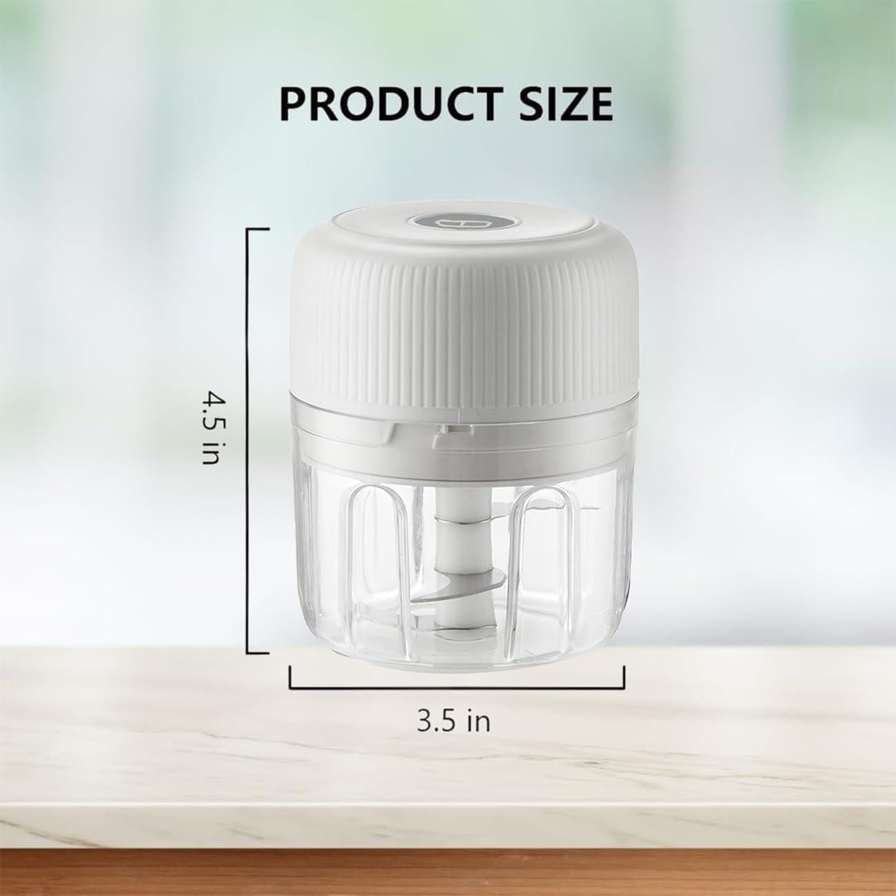 Picador de Ajo Eléctrico Y-BAUKUANG 250ml Inalámbrico