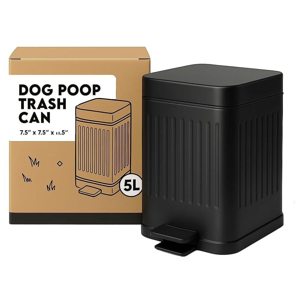 Cubo de Basura para Excremento de Perro AnimoGoods 5L