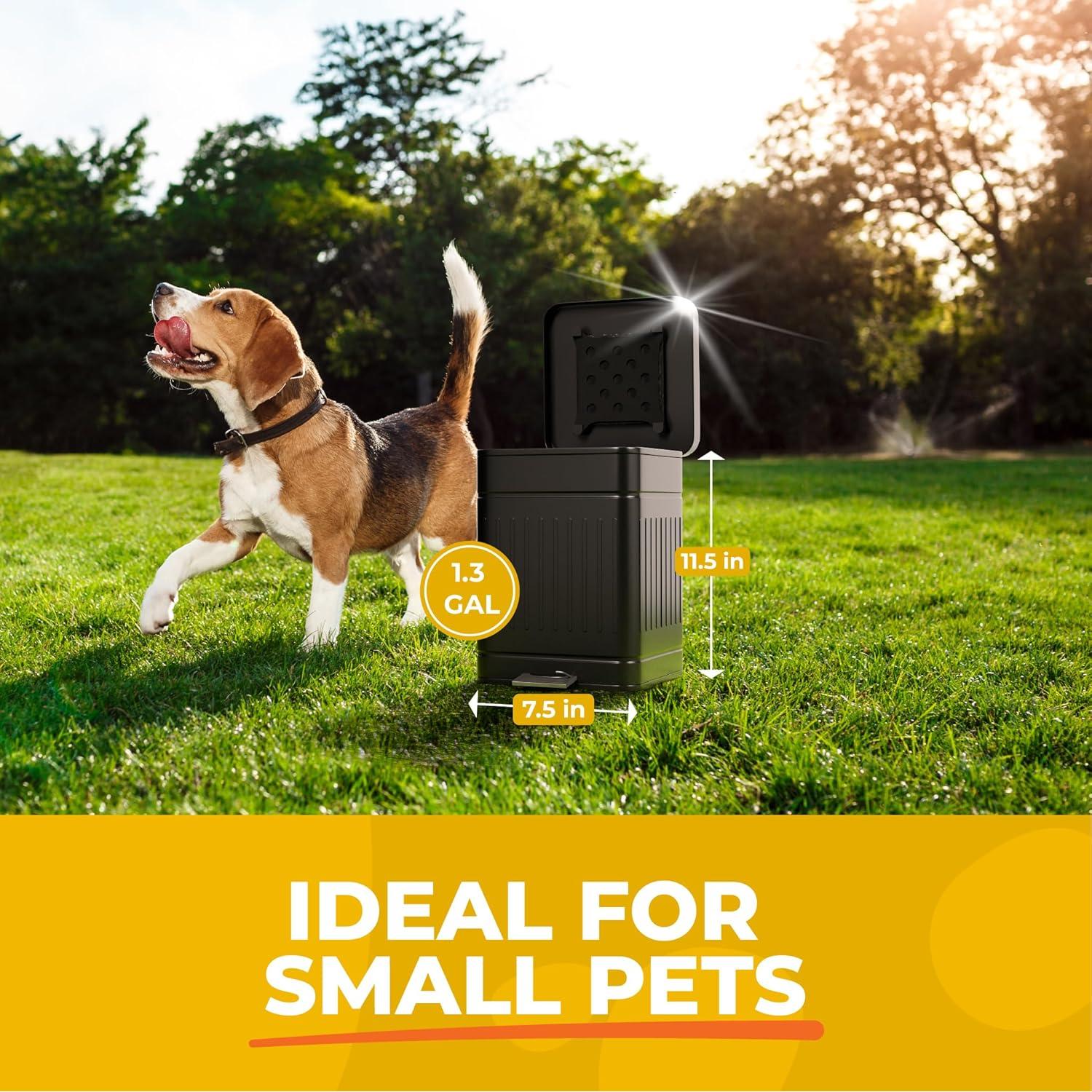 Cubo de Basura para Excremento de Perro AnimoGoods 5L