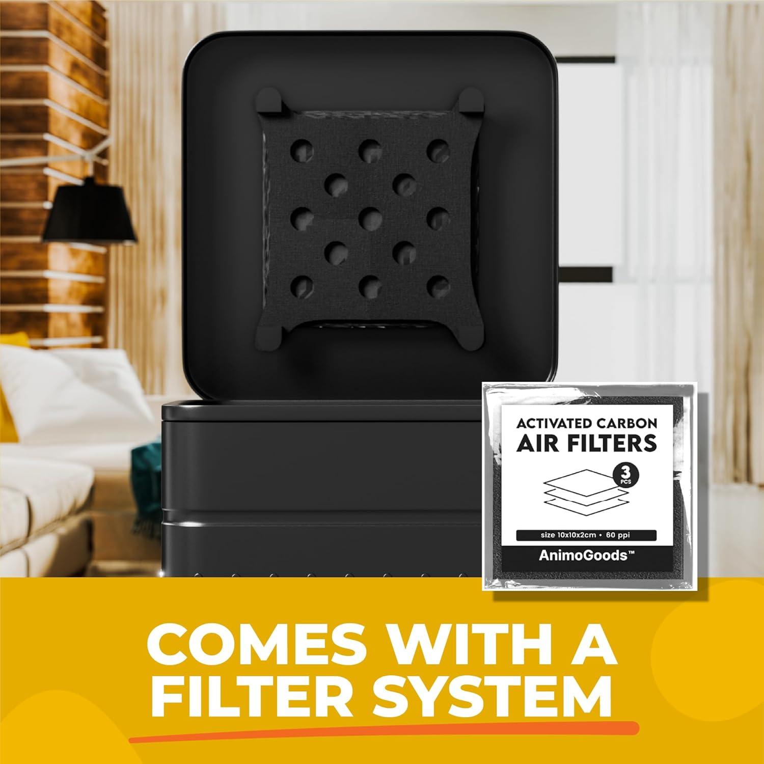 Cubo de Basura para Excremento de Perro AnimoGoods 5L