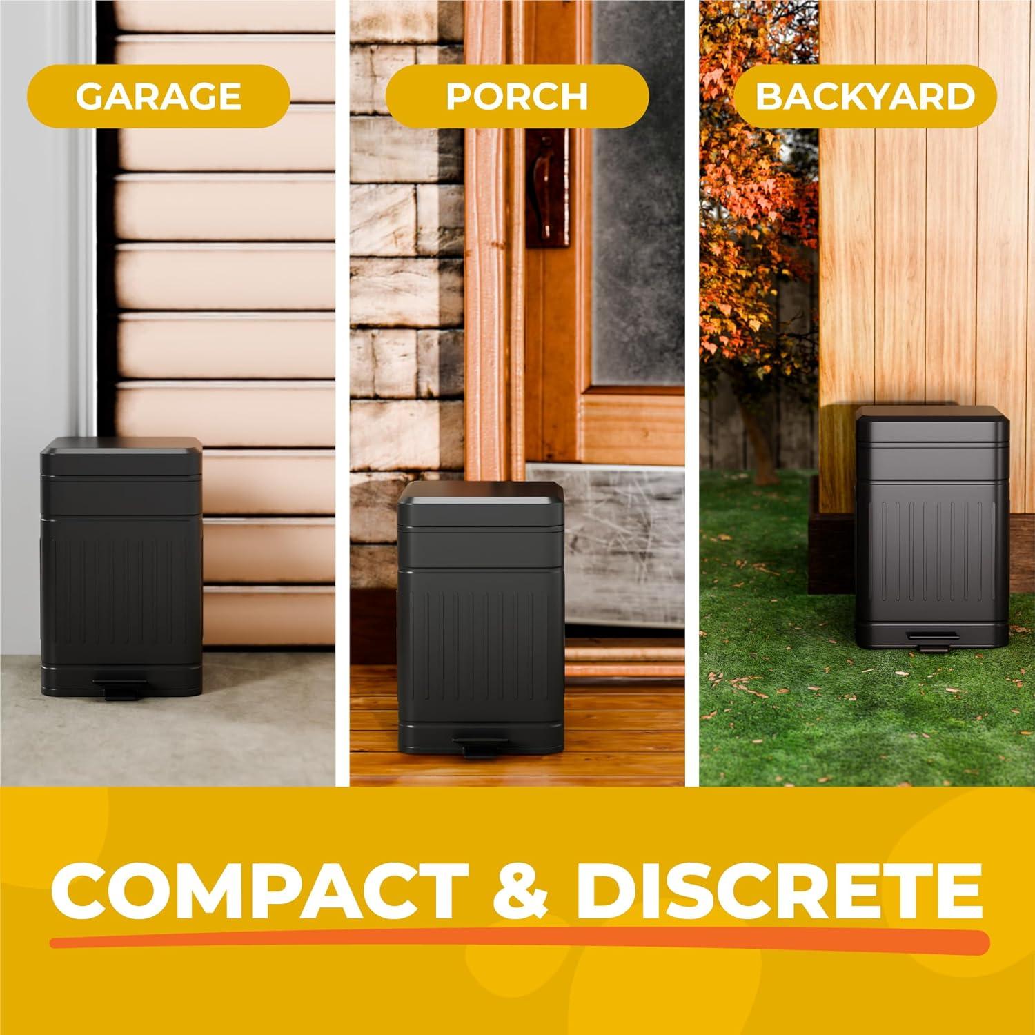 Cubo de Basura para Excremento de Perro AnimoGoods 5L