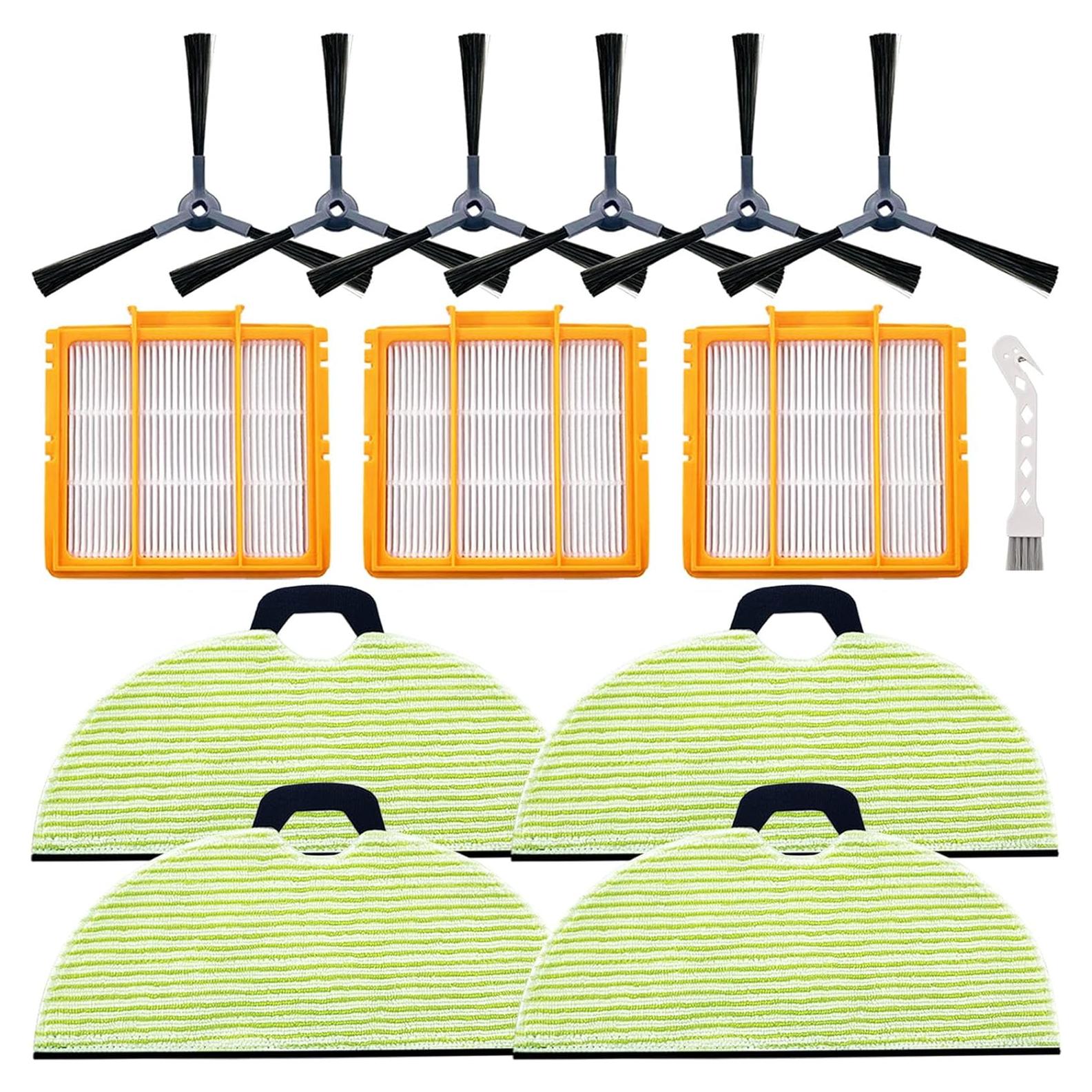 Kit de Repuesto Shark RV2610WA 4 Paños, 3 Filtros, 6 Cepillos