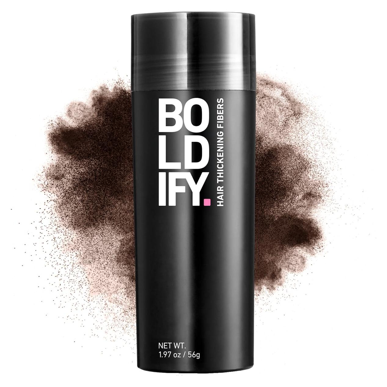 Fibras para Engrosar Cabello Boldify 56g - Marrón Oscuro