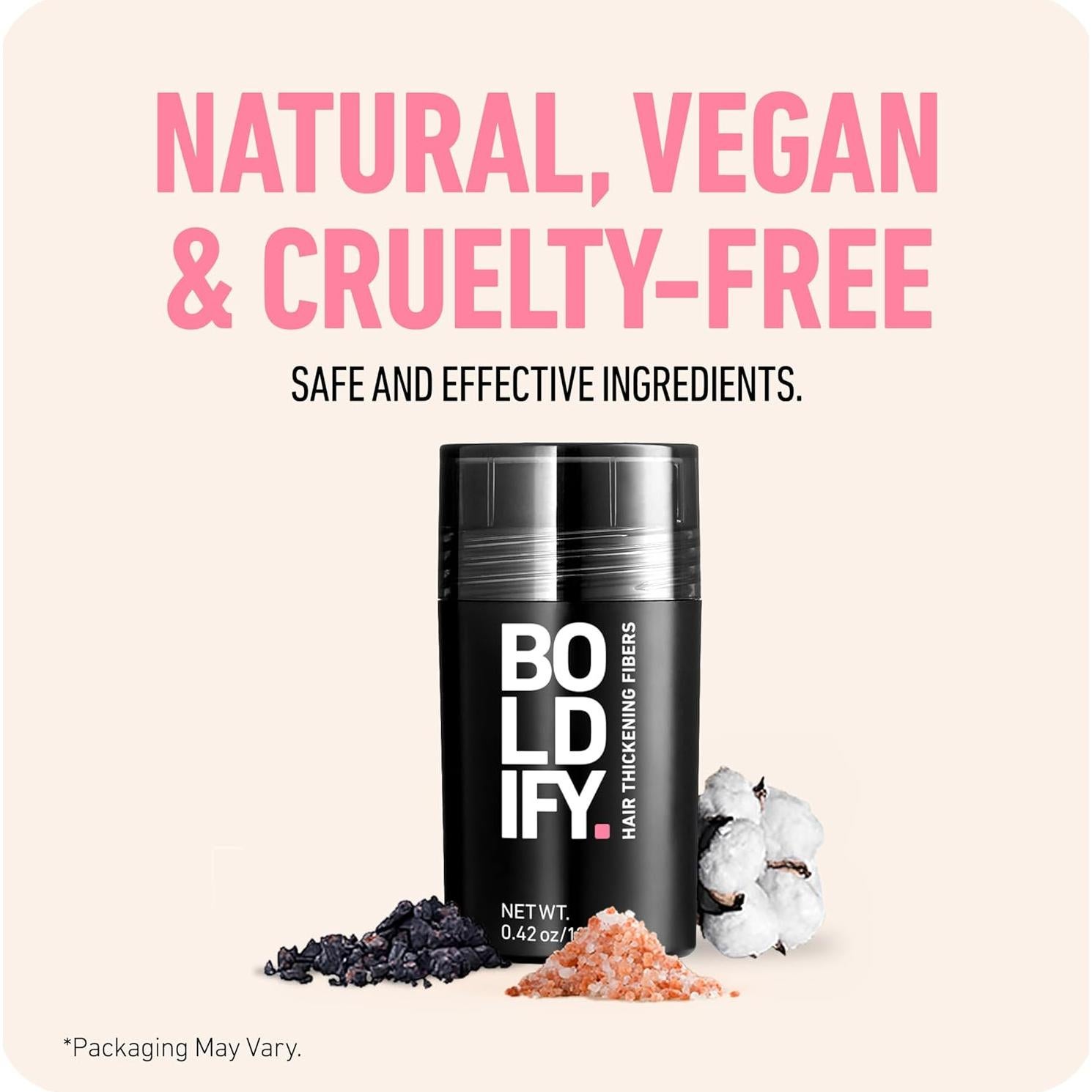 Fibras para Engrosar Cabello Boldify 56g - Marrón Oscuro