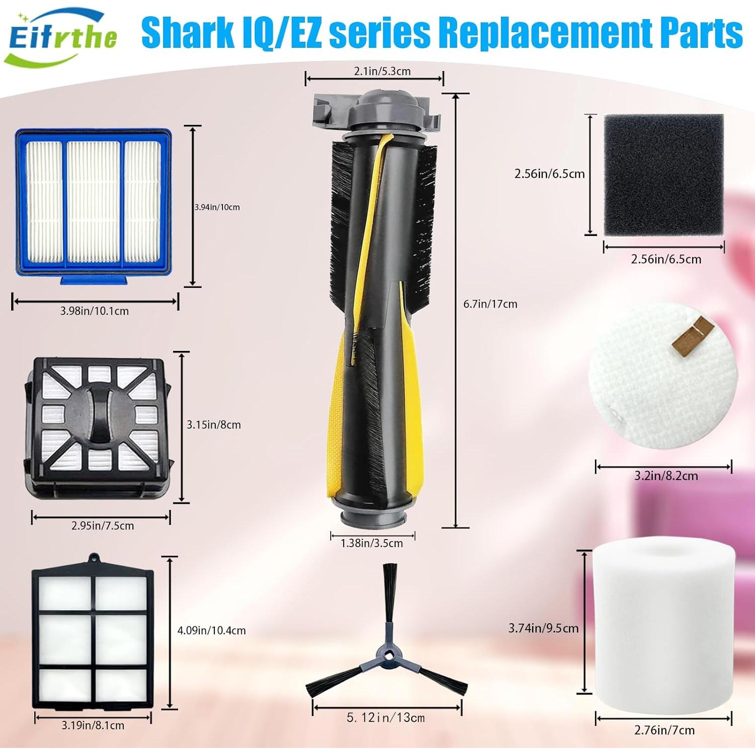 Repuestos 26 Piezas para Aspiradora Robot Shark RV1001AE